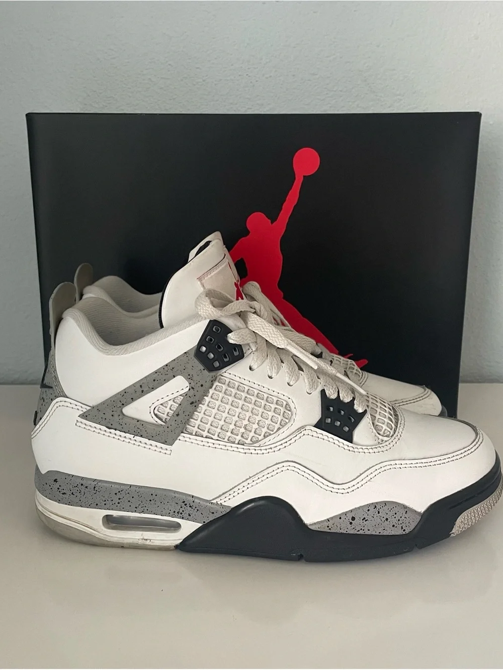 Jordan 4 White Cement 2025 size 7.5 mens